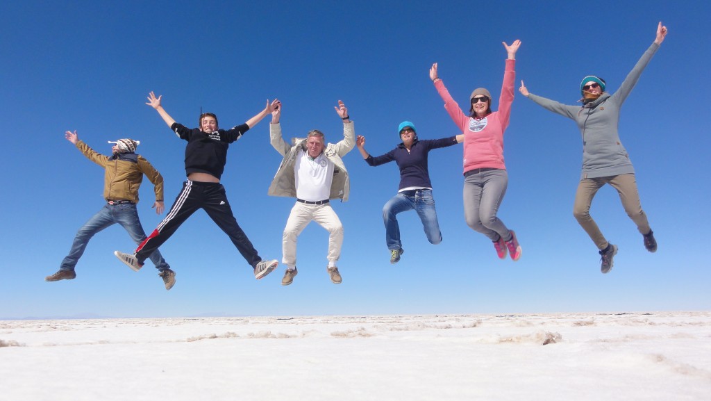 Unsere kleine Reisegruppe. von links: Arthur, Max, Ekkhard, Jo, Marieke, Nicole