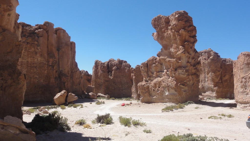 Unser letztet Mittagsrastplatz mit wahnsinnig tollen Felsen, die sich fantastisch beklettern lassen.
