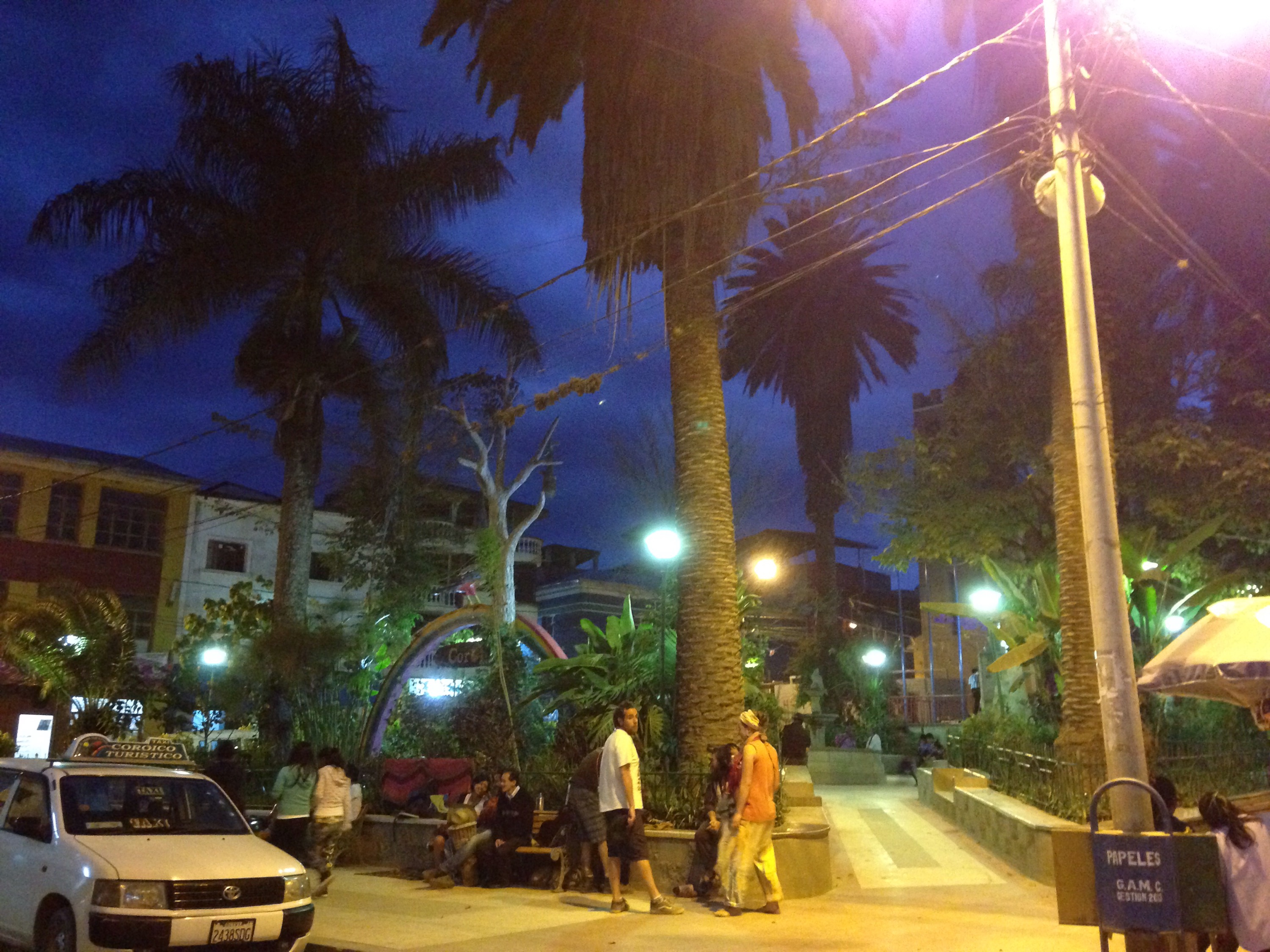 Plaza von Coroico